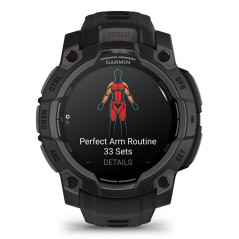 Garmin Instinct 3 AMOLED 3,05 cm (1.2") 45 mm Digitale 390 x 390 Pixel Touch screen Nero GPS (satellitare)