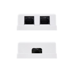 Nanocable 10.21.1502 presa energia RJ-45 Bianco