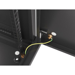 Lanberg WF01-6409-00B rack 9U Da parete Nero