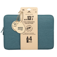 Rivacase Suzuka 7703 35,6 cm (14") Custodia a tasca Colore acqua