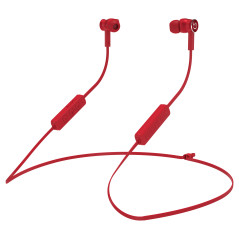 Hiditec AKEN Auricolare Wireless In-ear, Passanuca Musica e Chiamate Bluetooth Rosso