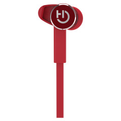 Hiditec AKEN Auricolare Wireless In-ear, Passanuca Musica e Chiamate Bluetooth Rosso