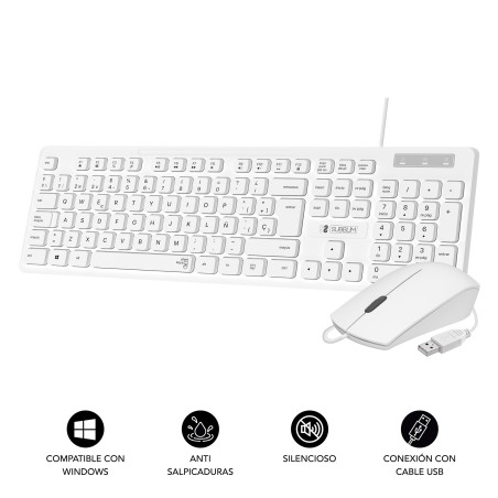 Teclado + raton subblim subkbc - cssk02