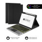 Funda + teclado subblim keytab pro para apple ipad 10.9 pulgadas 10 gen negro