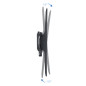 Soporte pared tv tooq lp42100t - b negro 60 pulgadas -  100 pulgadas hasta 75 kg