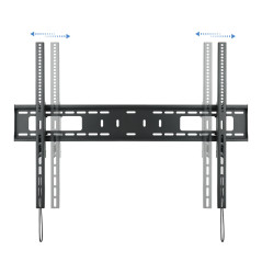 TooQ LP42100T-B Supporto TV a parete 2,54 m (100") Nero