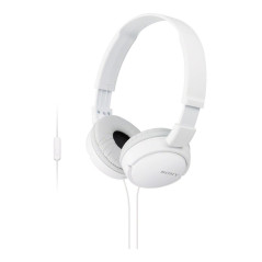 Sony MDR-ZX110AP Auricolare Cablato A Padiglione Musica e Chiamate Bianco