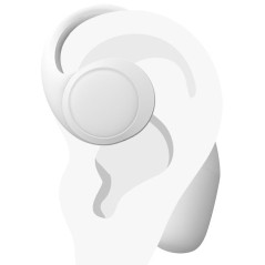 SPC Ether 2 Sense Auricolare Wireless In-ear Musica e Chiamate USB tipo-C Bluetooth Bianco