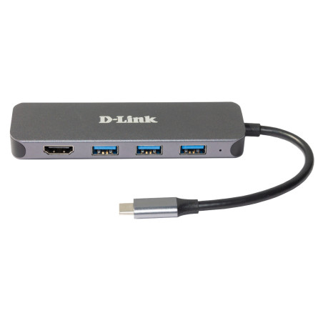 Docking station d - link dub - 2333 usb tipo c 5 en 1