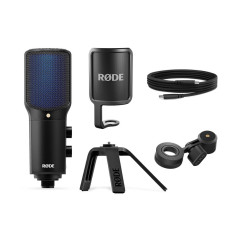 RØDE Rode NT-USB+ Nero Microfono per PC