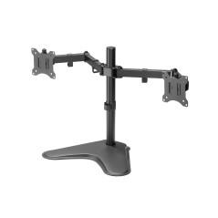 Soporte equip pantalla sobremesa 13 pulgadas - 32 pulgadas doble brazo soporta 2 monitores vesa standard hasta 8kg