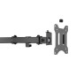 Soporte equip pantalla sobremesa 13 pulgadas - 32 pulgadas doble brazo soporta 2 monitores vesa standard hasta 8kg