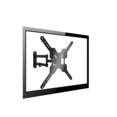 Soporte de pared equip para pantalla de 13 pulgadas -  55 pulgadas doble brazo inclinable y giratorio max