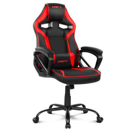 DRIFT DR50 Sedia da gaming per PC Sedia imbottita tappezzata Nero