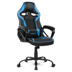 DRIFT DR50 Sedia da gaming per PC Sedia imbottita tappezzata Nero, Blu