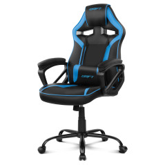 DRIFT DR50 Sedia da gaming per PC Sedia imbottita tappezzata Nero, Blu