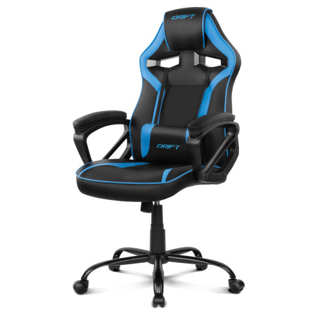 Silla gaming drift dr50 black - blue negra - azul