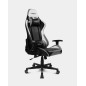 Silla gaming drift dr175 gris incluye cojines cervical y lumbar