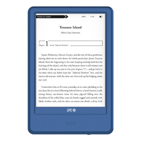 SPC Dickens Light 2 Pro lettore e-book Touch screen 8 GB Blu