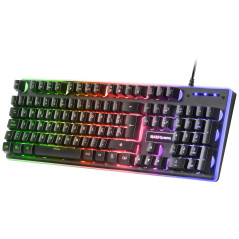 Mars Gaming MCPXBES tastiera Mouse incluso USB Spagnolo Nero