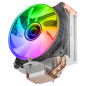 Ventilador disipador cpu mars gaming mcpu - vr 120mm argb negro