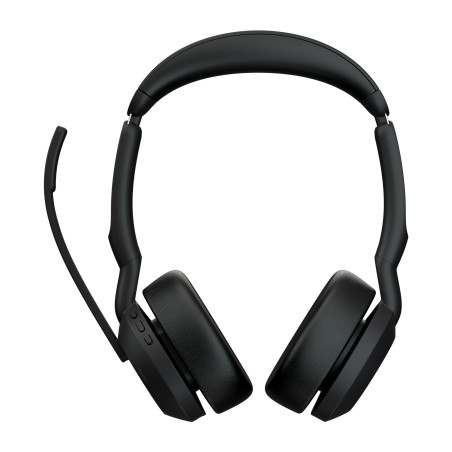 Auriculares jabra evolve2 55 ms stereo inalambrico negro