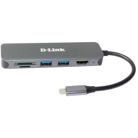 Docking d - link usb tipo c 6 en 1