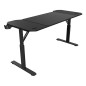 Mesa mars gaming ergo 140x60cm black