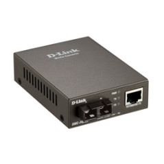 D-Link DMC-F02SC E convertitore multimediale di rete 100 Mbit s Nero