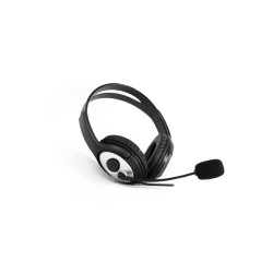 CoolBox coolCHAT 3.5 Auricolare Cablato A Padiglione Musica e Chiamate Nero, Argento