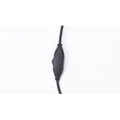 CoolBox coolCHAT 3.5 Auricolare Cablato A Padiglione Musica e Chiamate Nero, Argento