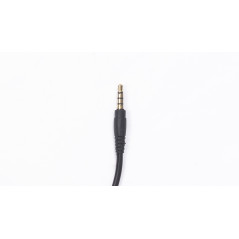 CoolBox coolCHAT 3.5 Auricolare Cablato A Padiglione Musica e Chiamate Nero, Argento