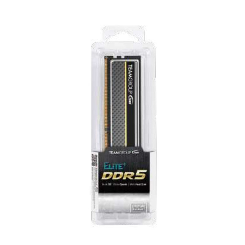 Memoria ram ddr5 16gb teamgroup elite+ - 5600mhz - pc5 44800 - cl 46 - 1.1v