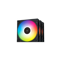 DeepCool FC120-3 IN 1 Case per computer Ventilatore 12 cm Nero, Grigio 3 pz