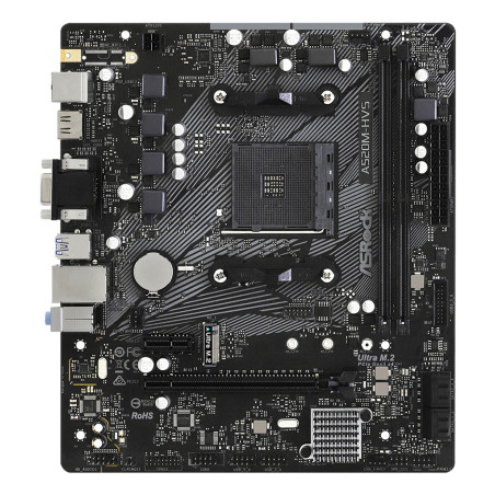 Placa base asrock am4 a520m - hvs m - atx 90 - mxbe60 - a0uayz