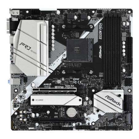 Placa base asrock am4 b550m pro4 m - atx - 4xddr4 - 6xsata6 - 2xusb 3.2 - 2xusb 2.0 90 - mxbdk0 - a0uayz
