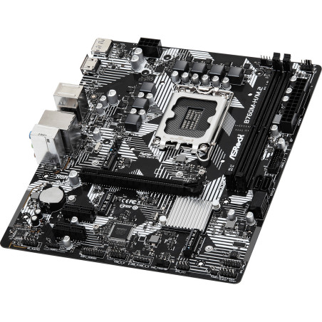 Placa base asrock b760m - hdv m.2 1700 matx -  2x ddr5