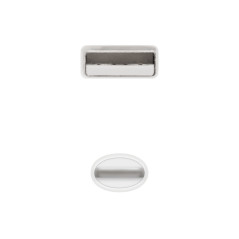 Nanocable 10.10.0400 cavo Lightning 0,5 m Bianco