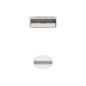 Cable lightning a usb tipo a nanocable 50cm -  macho - macho