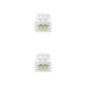 Latiguillo cable red lszh - utp cat.6a rj45 nanocable 3m blanco