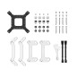 Kit de refrigeracion liquida deepcool ls520 se argb 240mm argb blanco