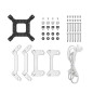 Kit de refrigeracion liquida deepcool ld360 argb 360mm blanco