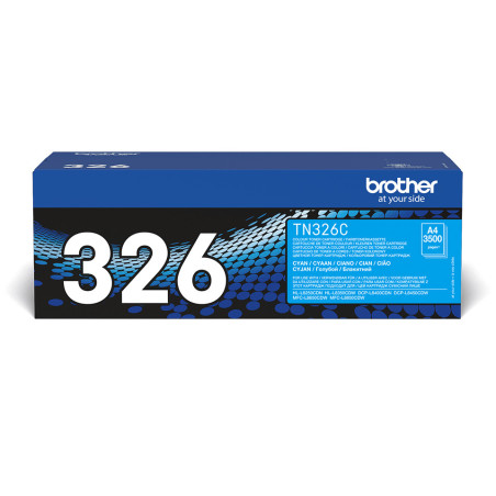 Toner brother tn326c cian 3500 pginas dcp - l8400 -  dcp - l8450 -  mfc - l8650 -  mfc - l8850 -  hl - l8250 -  l8350