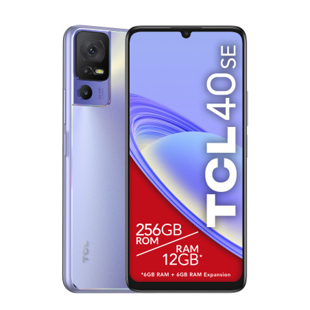 Mvil tcl 40se 256gb 6gb morado