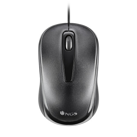 Raton ngs easydelta usb 1200 dpi - ergonomico - 3 botones - rueda - usb