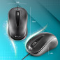 Raton ngs easydelta usb 1200 dpi - ergonomico - 3 botones - rueda - usb