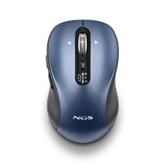 NGS INFINITY RB mouse Ufficio Ambidestro RF senza fili + Bluetooth Ottico 3200 DPI