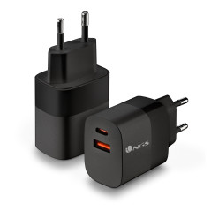 NGS BUD 45W Universale Nero AC Ricarica rapida Interno