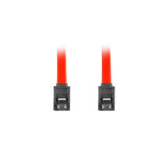 Lanberg CA-SASA-14CU-0030-R cavo SATA 0,3 m SATA 7-pin Rosso