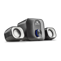 NGS COMET 2.1 set di altoparlanti 11 W Universale Nero, Bianco 2.1 canali 2-vie 3 W